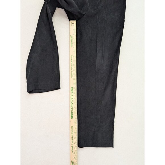 Kim Rogers Women's Pants Size 8P Black Soft Microfiber Elastic Waist Pull-On - Picture 7 of 11